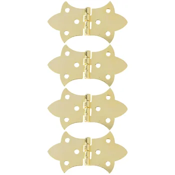 4 бр. хардуер бронзова пеперуда имитация злато бижута кутия панта кабинет кутии панти малки железни метални кухненски врати