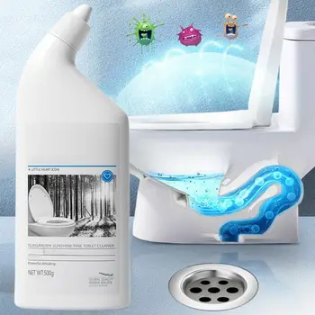 Мощен почистващ препарат за тоалетна чиния за премахване на миризми