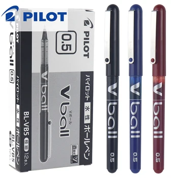1бр Япония PILOT BL-VB5 гел писалка директна течност с висок капацитет химикалка 0.5mm Бизнес офис аксесоари Училищни канцеларски материали
