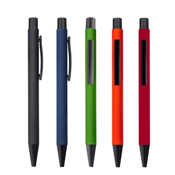 10x 1.0mm черно/синьо преса химикалка прибиращ се дневник писалки писане писалка