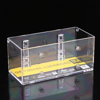  акрилни дисплей случай годни за 1: 64 мини размер прах доказателство ясно кутия кабинет 1/64 действие фигури дисплей кутия