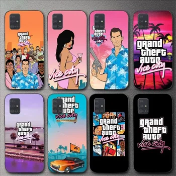 Grand Theft Auto Vice City калъф за телефон за Samsung Galaxy S20 S21 S22 S23 Note 20Plus Ultra Shell