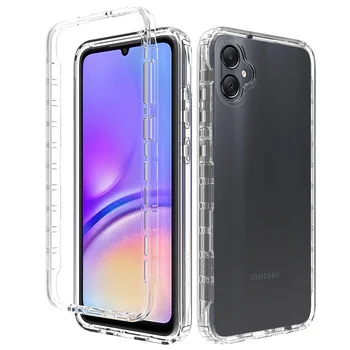 for Samsung Galaxy A05 Case Bumper Clear Front Frame Luxury Soft Shockproof Phone Cover SamsungGalaxyA05 SM-A055F / DS SM-A055M / DS