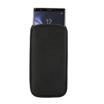 за Samsung Galaxy A33 5G (2022) калъф за калъф неопрен удароустойчив калъф за чорап - черен