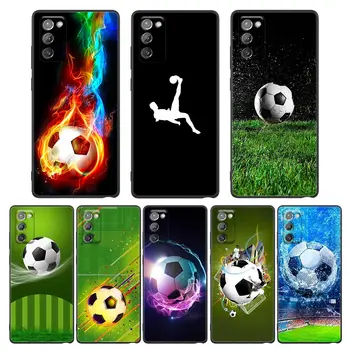 Калъф за Samsung Galaxy NOTE 20 10 9 8 Ultra Lite M53 M51 M33 F14 M20 M14 5G J8 J6 2018 Pro Plus Case Футболна топка Спорт Футбол