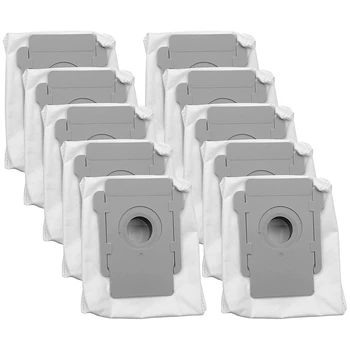 10 пакет вакуумни торби за Irobot Roomba I & S серия, I3 + (3550), I6 + (6550), I7 (7150), I7 + / Plus (7550), I8 + (8550)