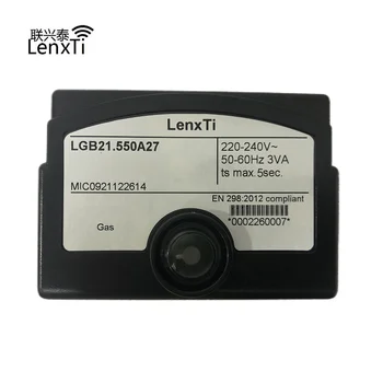 LenxTi LGB21.550A27 управление на горелката Замяна на програмния контролер на SIEMENS