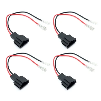 4Pcs адаптер за кабел за високоговорители за щепсели за седалка Exeo Leon Mk3 Auto аксесоари Конектор за адаптер за кабелни снопове Dropship