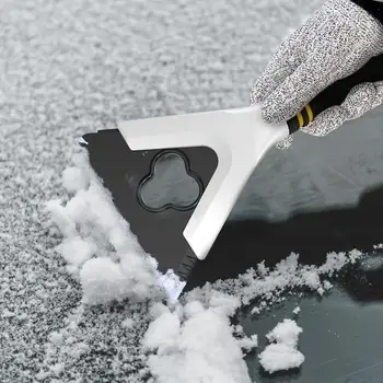 Кола Стъргалка за лед Лопата за почистване на сняг Предно стъкло Премахване на стъкло Автомобилен инструмент Зимни аксесоари за автомобили Инструмент за поддръжка на автомобили