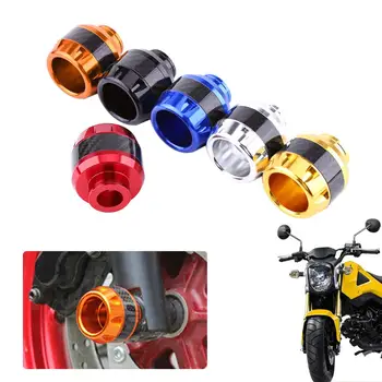 Плъзгачи за рамка на вилица за мотоциклети от въглеродни влакна - защита от катастрофи за мотокрос (1 чифт)