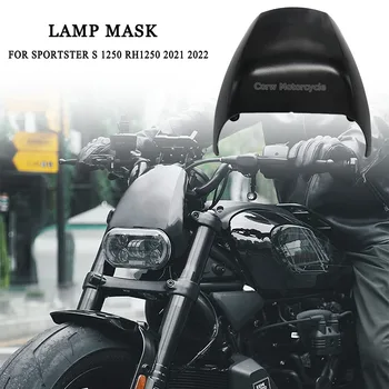 NEW Мотоциклет Черно бяло Scheinwerfer маска лампа маска ЗА Sportster S 1250 RH1250 RH 1250 2021 2022