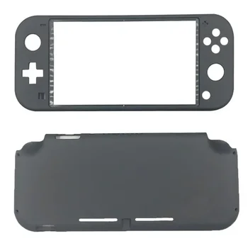 Пълен корпус за Nintendo Switch Lite черна рамка предна задна горна долна Cove Blackr лицева плоча подмяна
