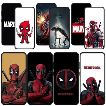 Marvel Deadpool лого корпус телефон капак за Huawei Nova 3i 3 5t 2i 2 4E 7 SE Mate 10 20 P20 P30 Pro P10 Lite мек калъф