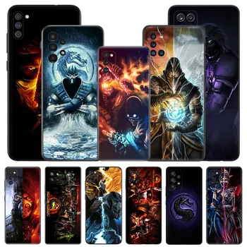 Калъфи за телефони за Samsung A71 A54 A53 A52 A72 A73 A42 A51 A33 A32 A13 A22 A14 A24 A31 A41 Game Mortal Kombat Soft Anti-Drop Cover