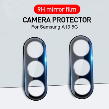 Пълно покритие защитна камера закалено стъкло за Samsung Galaxy A13 5G A12 A22 A21S 4G защита обектив филм за Samsunga13 3D