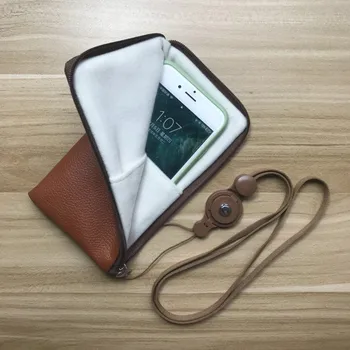 FSSOBOTLUN, за Xiaomi Redmi Note 12 Pro / Redmi K70 Pro 6.7 инчов телефон случай личи модел PU кожа цип чанта торбичка случай капак