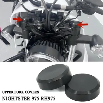 Nightster 975 Аксесоари Горна вилица стволови капаци Горна вилка ос гайки капаци за Harley Nightster 975 RH975 RH975 2022 2023