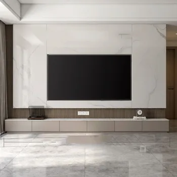 Щандове Телевизионна маса Модерен дизайн Външна конзола Холни маси Кухненска изложбена пейка Меса Пара Телевизия Скандинавски мебели