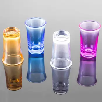 Акрилна чаша за алкохол Чаша за куршуми Пластмасов стъклен бар за вино Творчески цветни чаши за вино Чаша за пиене Парти игри за пиене Баруер