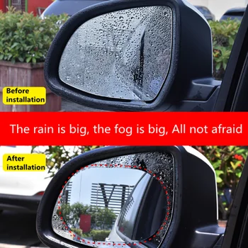 Автомобилно дъждоустойчиво огледало за обратно виждане Защитно фолио Авто аксесоари За kia ceed rio 3 4 соул sk3 sportage Hyundai ix35 ix25 solaris