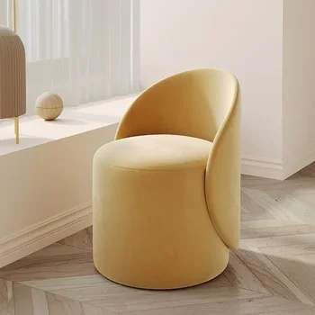 спален стол луксозна табуретка капка суета стол бял стол високи прости модерни столове стол грим стол