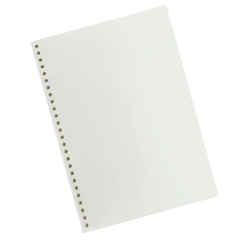 50Pcs скицирана хартия B5 спирална хартия за рисуване с подвижни листа бяла хартия за рисуване за училище офис живопис рисуване писане