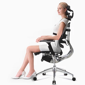 Търговия на едро Висококачествен удобен дизайн Висок гръб мениджър Шеф Изпълнителен офис стол Офис седалки Ергономичен стол