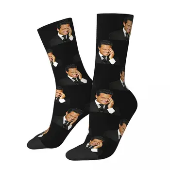 Luis Miguel Merch For Fan Cozy Men Women Socks El Sol De Mexico Super Soft Graphic Socks All Seasons