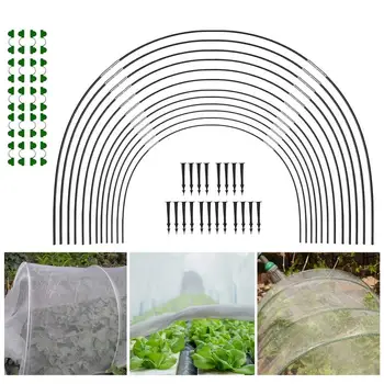 Оранжерия градинарство засаждане тунел обръч подкрепа обръчи растение притежателя инструменти за градина селскостопански парникови доставки