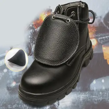 2 бр. Обувка стоманена глава за работни обувки, водоустойчива, износване