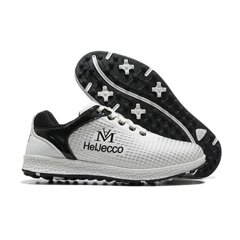Родител-дете Голф обувки Водоустойчиви маратонки за голф Мъже Жени Спортни обувки без шипове Ходене на открито спорт Обувки за голф 2023