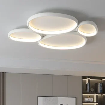 Модерни LED таванни полилеи Light Всекидневна Спалня Кухня Начало Вътрешна таванна лампа White Lampara techo Осветителни тела