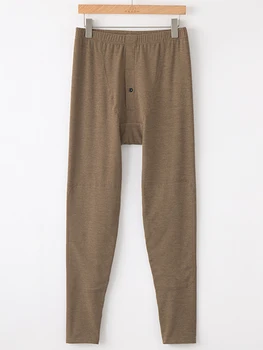 Термо бельо за мъже Long Johns Loose Thermal Pant Пижами Мъже плюс размер топли гамаши Мъжки долни гащи за домашно носене G08