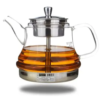 безплатна доставка Индукционна готварска печка специална тенджера вари чай специален готварска печка стъклена тенджера неръждаема стомана лайнер чайник пара чайник