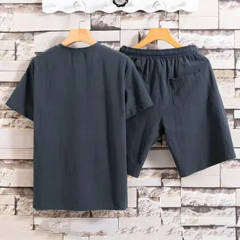 2 бр/комплект лятна тениска къси панталони комплект плътен цвят лято топ шорти комплект две части комплект летни топ шорти комплект