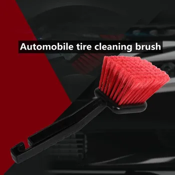 Truck Soft Bristle Wheel Cleaning Brush Rim Tire Detail Brush Automotive Tire Brush Wheel Cleaner Brushes Практични и издръжливи