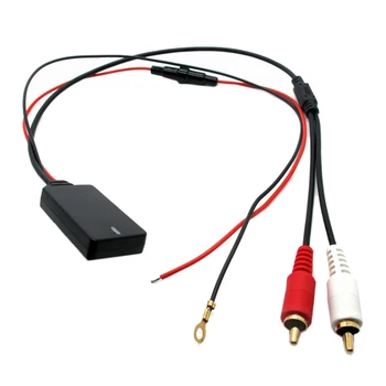 Универсален Bluetooth AUX приемник Модул 2 RCA кабелен адаптер Автомобилно радио стерео безжичен аудио вход Музикална игра за камион Auto
