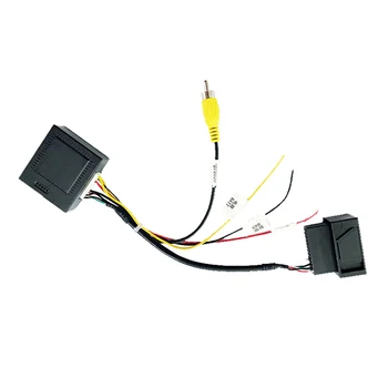 RGB към (RCA) AV CVBS сигнал конвертор декодер кутия адаптер за фабрика за задно виждане камера Tiguan Golf 6 Passat CC