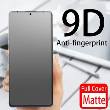 9D Защитно стъкло против пръстови отпечатъци за Samsung A52 A51 A54 A34 A14 M54 5G Galaxy A73 A53 A24 Матов закалено протектор за екран