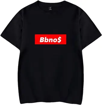 BBNO$ Мърч тениски Merch Trend Casual къс ръкав TShirt Top