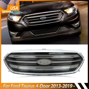 Предна горна решетка Хром за Ford Taurus 4-врати 2013-2019 САЩ Преден капак броня решетка фейслифт тунинг аксесоари