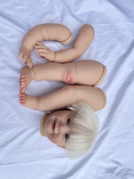 FBBD Персонализирано LImited Supply26inch преродена бебешка кукла Zoe с ръчно вкоренена коса боядисани комплекти DIY част коледен подарък
