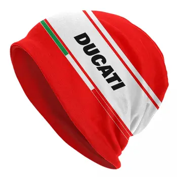 Racing Sprot мотоциклет Ducatis Bonnet шапки мода плетене шапка за жени мъже зимни топли skullies шапки