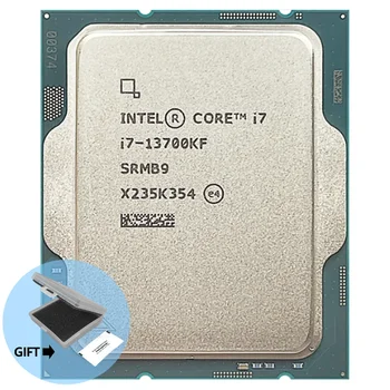 Совершенно новый игровой Intel I7 13700KF для ПК, чип OEM, только процессор 10-го поколения, 16 ядер, 24 потока, разъем LGA1200