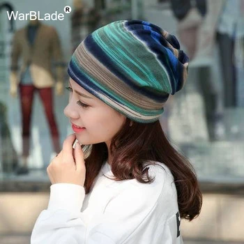 Ново пристигане 3 Използвайте капачка плетен шал & зимни шапки за жени писмо шапки жени черепи момичета горрос жени Beanies WarBLade