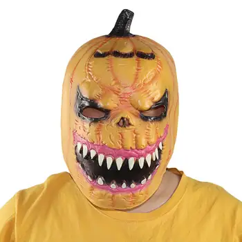 Хелоуин маска за глава Косплей аксесоар костюм подпори тиква маска за сценично представяне Хелоуин карнавал Великден снимка реквизит