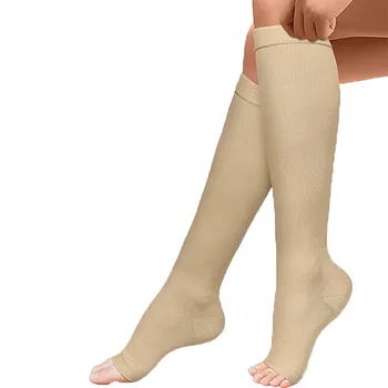 Нови компресионни чорапи Промоция на кръвообращението Чорапи за отслабване Чорапи за компресия Дамска тънка форма Beauty Medias De Mujer