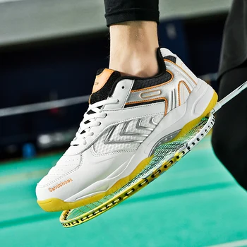 2023 нови бадминтон спортни обувки за мъже и жени ударопоглъщащ отскок ултра леко професионално обучение против хлъзгане износване