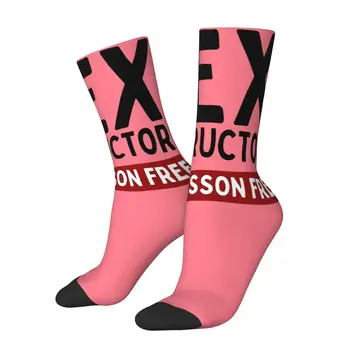 Harajuku Секс инструктор Първи урок Безплатно Унисекс чорапи Туризъм 3D печат Щастливи чорапи Уличен стил Луд чорап