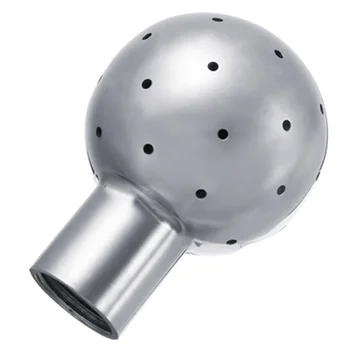  360 градуса 1/2 инча женски спрей почистване топка от неръждаема стомана нишка фиксирана спрей топка покритие ефективно ротационно почистване топка